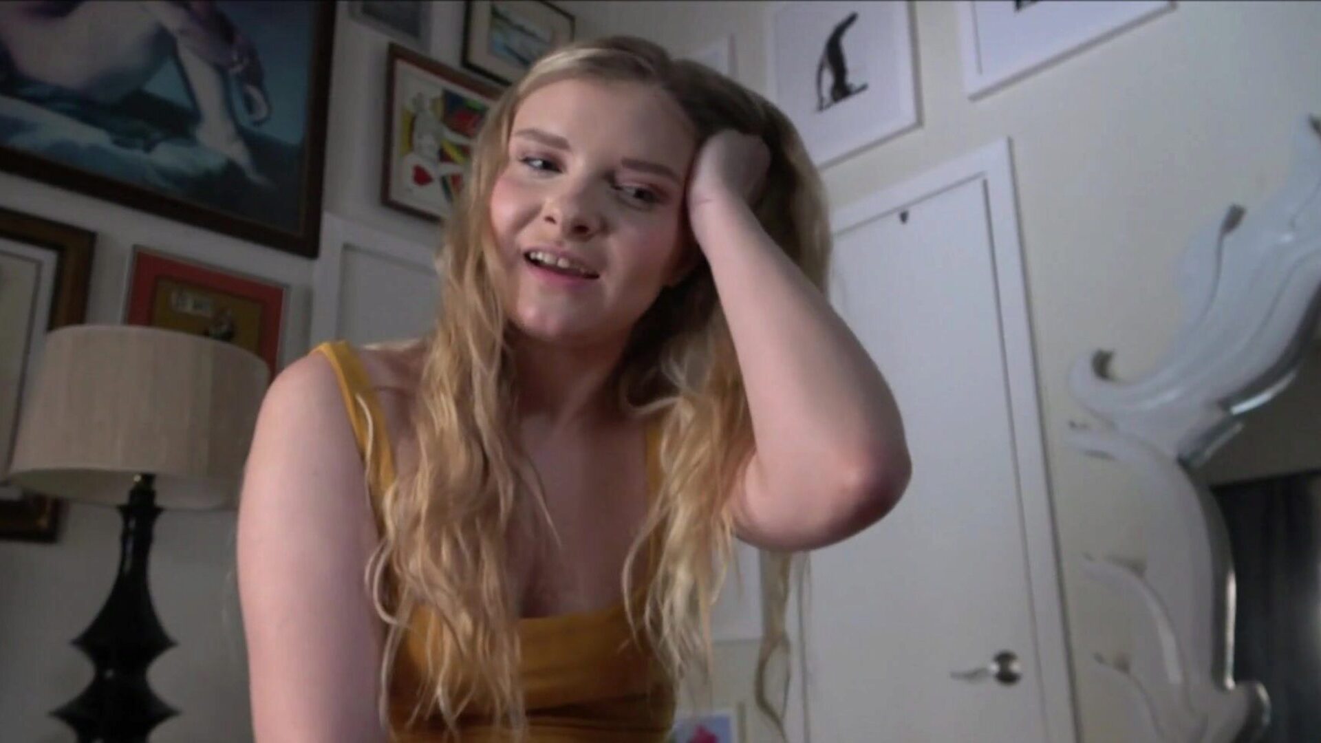 Dad Cums inside Son's Teen Girlfriend - Harlow West - Perfect Girlfriend