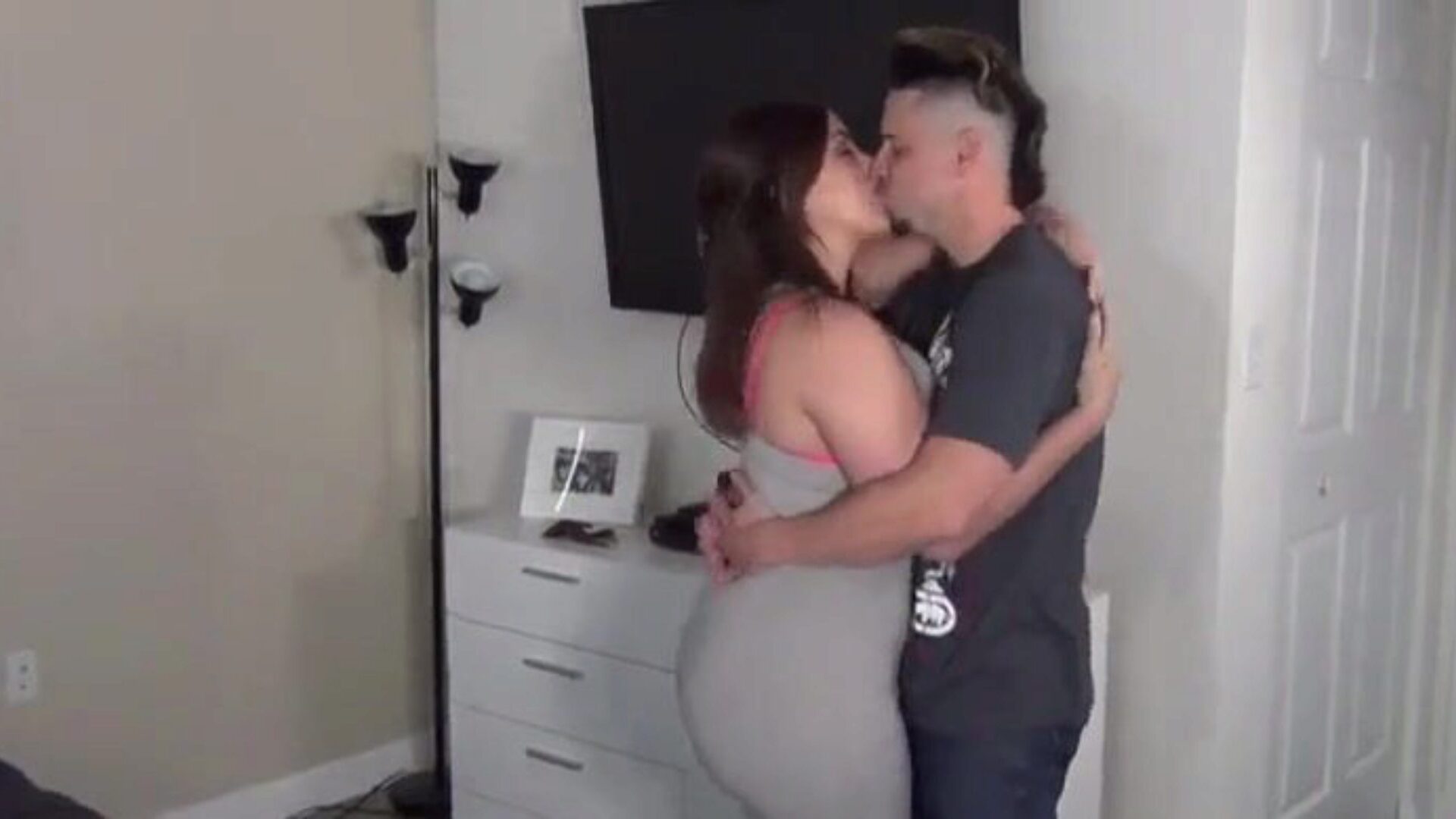 Thick black brown wench cant wait to be permeated Thick phat ass white girl non-professional with big innate bra buddies is a utter pumping freak This Babe deepthroats his rod then spreads her gams for a slurping and a dicking!